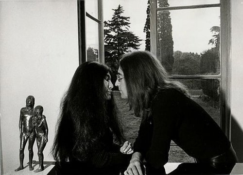 Джон Леннон и Йоко Оно. Фото / John Lennon & Yoko Ono. Photo 